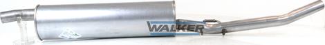 Walker 23661 - Vidējais izpl. gāzu trokšņa slāpētājs autodraugiem.lv