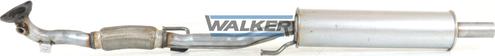 Walker 23358 - Izplūdes gāzu priekšslāpētājs autodraugiem.lv