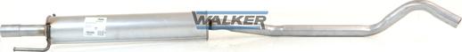 Walker 23254 - Vidējais izpl. gāzu trokšņa slāpētājs autodraugiem.lv