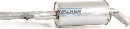 Walker 22973 - Vidējais izpl. gāzu trokšņa slāpētājs autodraugiem.lv
