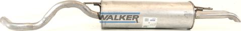 Walker 22557 - Izplūdes gāzu trokšņa slāpētājs (pēdējais) autodraugiem.lv