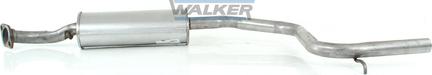 Walker 22600 - Vidējais izpl. gāzu trokšņa slāpētājs autodraugiem.lv