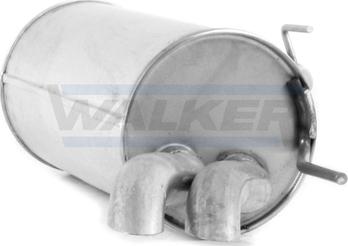 Walker 22091 - Izplūdes gāzu trokšņa slāpētājs (pēdējais) autodraugiem.lv
