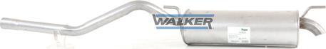 Walker 22029 - Izplūdes gāzu trokšņa slāpētājs (pēdējais) autodraugiem.lv