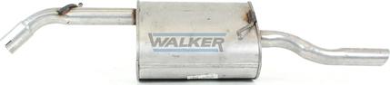 Walker 22178 - Izplūdes gāzu trokšņa slāpētājs (pēdējais) autodraugiem.lv