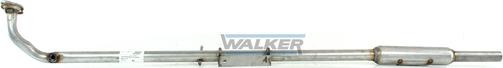 Walker 22860 - Vidējais izpl. gāzu trokšņa slāpētājs autodraugiem.lv