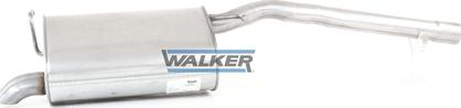 Walker 22886 - Izplūdes gāzu trokšņa slāpētājs (pēdējais) autodraugiem.lv