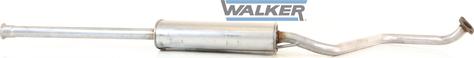 Walker 22832 - Vidējais izpl. gāzu trokšņa slāpētājs autodraugiem.lv
