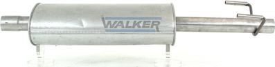 Walker 22879 - Vidējais izpl. gāzu trokšņa slāpētājs autodraugiem.lv