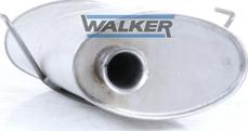 Walker 22380 - Vidējais izpl. gāzu trokšņa slāpētājs autodraugiem.lv