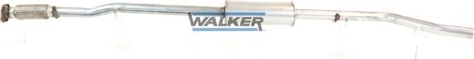 Walker 22796 - Vidējais izpl. gāzu trokšņa slāpētājs autodraugiem.lv