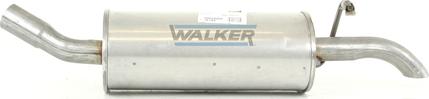 Walker 70145 - Izplūdes gāzu trokšņa slāpētājs (pēdējais) autodraugiem.lv