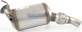 Walker 73069 - Nosēdumu / Daļiņu filtrs, Izplūdes gāzu sistēma autodraugiem.lv