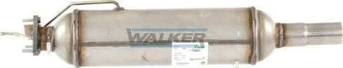Walker 73083 - Nosēdumu / Daļiņu filtrs, Izplūdes gāzu sistēma autodraugiem.lv