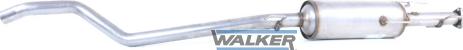 Walker 73029 - Nosēdumu / Daļiņu filtrs, Izplūdes gāzu sistēma autodraugiem.lv