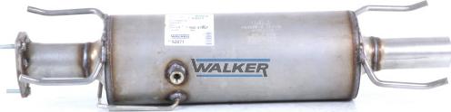 Walker 73071 - Nosēdumu / Daļiņu filtrs, Izplūdes gāzu sistēma autodraugiem.lv