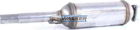 Walker 73182 - Nosēdumu / Daļiņu filtrs, Izplūdes gāzu sistēma autodraugiem.lv