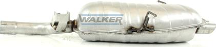 Walker 72310 - Izplūdes gāzu trokšņa slāpētājs (pēdējais) autodraugiem.lv