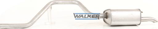 Walker 72384 - Izplūdes gāzu trokšņa slāpētājs (pēdējais) autodraugiem.lv