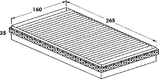 Webasto 82D0325044A - Filtrs, Salona telpas gaiss autodraugiem.lv