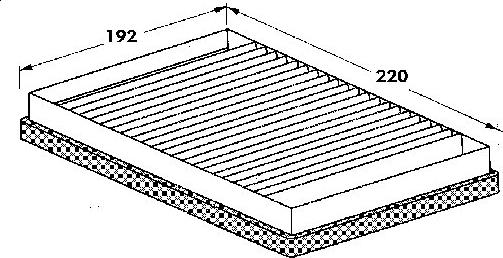 Webasto 82D0325032A - Filtrs, Salona telpas gaiss autodraugiem.lv