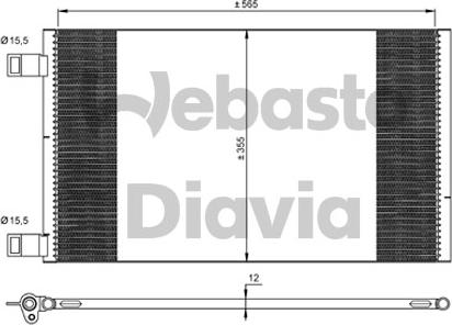 Webasto 82D0226270MA - Kondensators, Gaisa kond. sistēma autodraugiem.lv