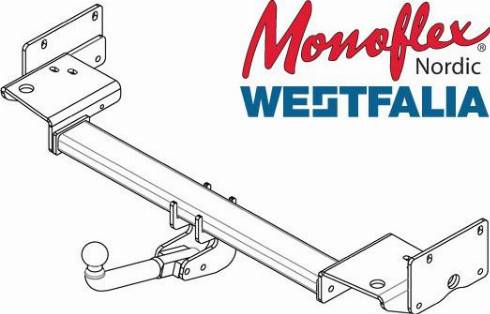 Westfalia 346091600001 - Piekabes aprīkojums autodraugiem.lv