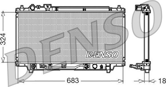 Wilmink Group WG1919636 - Radiators, Motora dzesēšanas sistēma autodraugiem.lv