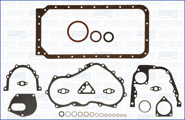 Wilmink Group WG1168564 - Blīvju komplekts, Motora bloks autodraugiem.lv