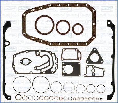 Wilmink Group WG1168706 - Blīvju komplekts, Motora bloks autodraugiem.lv