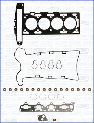 Wilmink Group WG1167493 - Blīvju komplekts, Motora bloka galva autodraugiem.lv