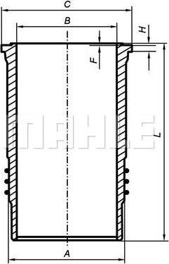 Wilmink Group WG1104518 - Cilindra čaula autodraugiem.lv