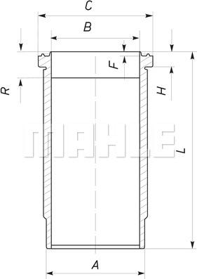 Wilmink Group WG1104601 - Cilindra čaula autodraugiem.lv