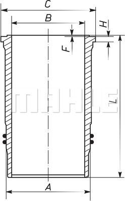 Wilmink Group WG1104145 - Cilindra čaula autodraugiem.lv