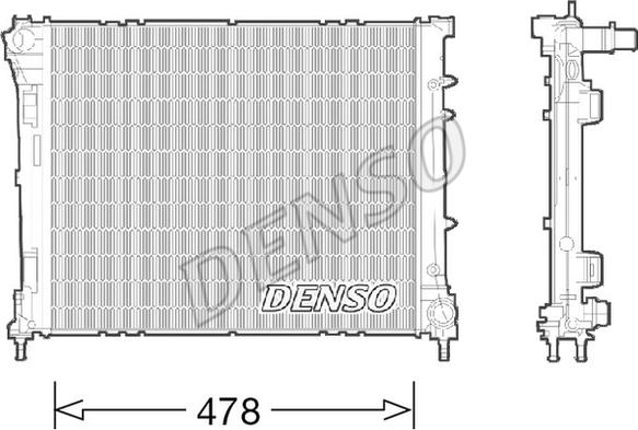 Wilmink Group WG1804880 - Radiators, Motora dzesēšanas sistēma autodraugiem.lv