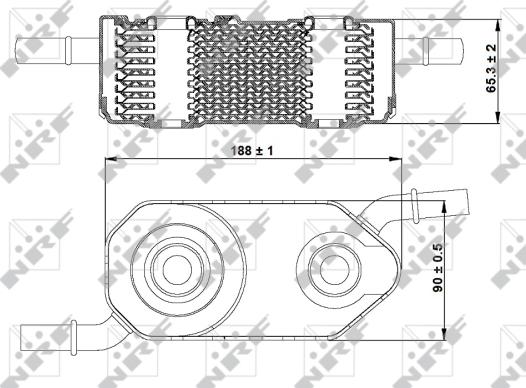 Wilmink Group WG1725587 - Eļļas radiators, Automātiskā pārnesumkārba autodraugiem.lv