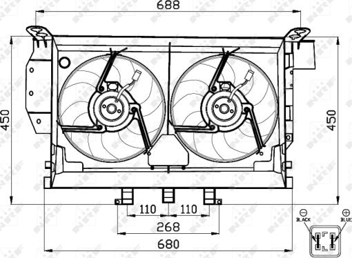 Wilmink Group WG1720458 - Ventilators, Motora dzesēšanas sistēma autodraugiem.lv