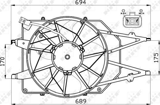 Wilmink Group WG1720431 - Ventilators, Motora dzesēšanas sistēma autodraugiem.lv