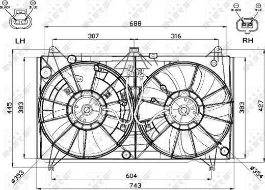 Wilmink Group WG1720518 - Ventilators, Motora dzesēšanas sistēma autodraugiem.lv