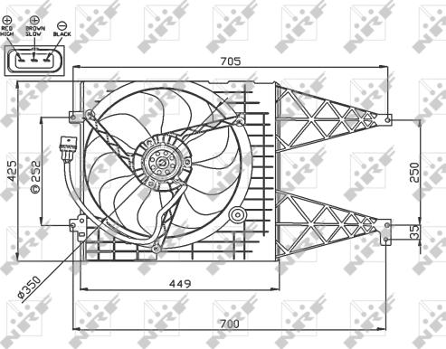 Wilmink Group WG1720669 - Ventilators, Motora dzesēšanas sistēma autodraugiem.lv