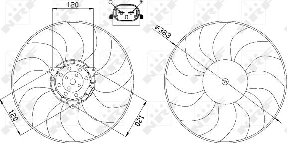 Wilmink Group WG1720608 - Ventilators, Motora dzesēšanas sistēma autodraugiem.lv