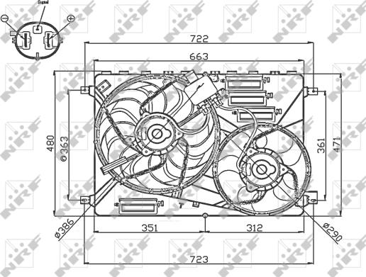 Wilmink Group WG1720681 - Ventilators, Motora dzesēšanas sistēma autodraugiem.lv