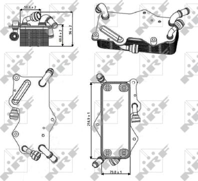 Wilmink Group WG1720010 - Eļļas radiators, Automātiskā pārnesumkārba autodraugiem.lv