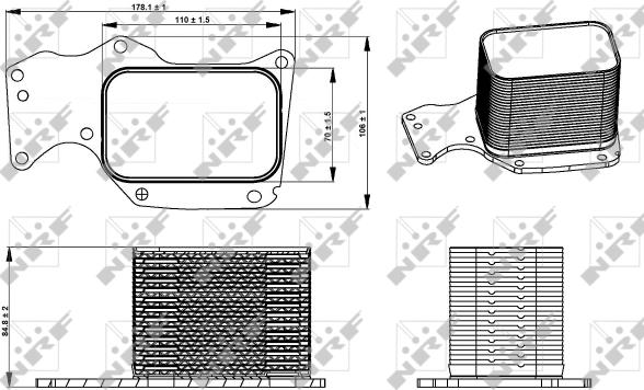 Wilmink Group WG1720025 - Eļļas radiators, Motoreļļa autodraugiem.lv