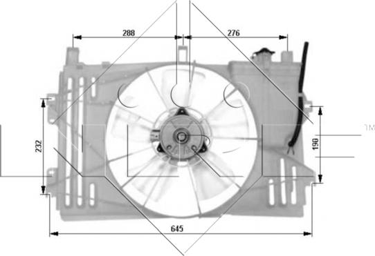 Wilmink Group WG1720154 - Ventilators, Motora dzesēšanas sistēma autodraugiem.lv