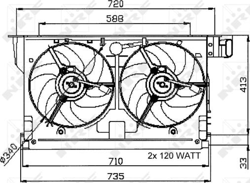 Wilmink Group WG1720152 - Ventilators, Motora dzesēšanas sistēma autodraugiem.lv