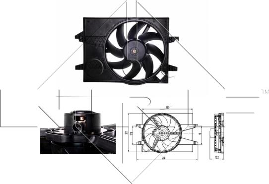 Wilmink Group WG1720112 - Ventilators, Motora dzesēšanas sistēma autodraugiem.lv