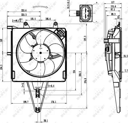 Wilmink Group WG1720389 - Ventilators, Motora dzesēšanas sistēma autodraugiem.lv