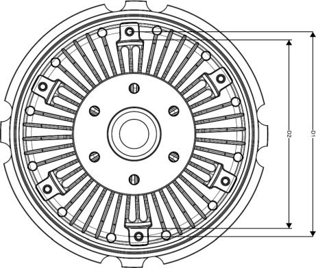 Wilmink Group WG1720848 - Sajūgs, Radiatora ventilators autodraugiem.lv