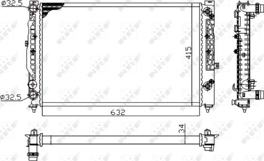 Wilmink Group WG1721931 - Radiators, Motora dzesēšanas sistēma autodraugiem.lv